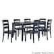 Option 6 Ladder Back Chairs