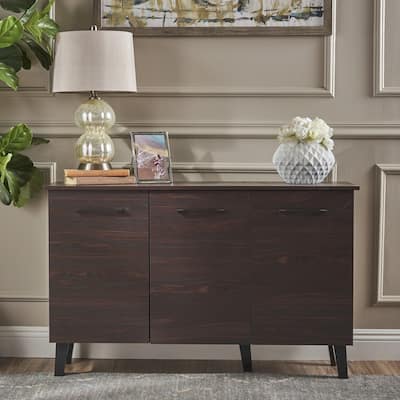 Emlyn Mid-century Modern Wood Cabinet by Christopher Knight Home
