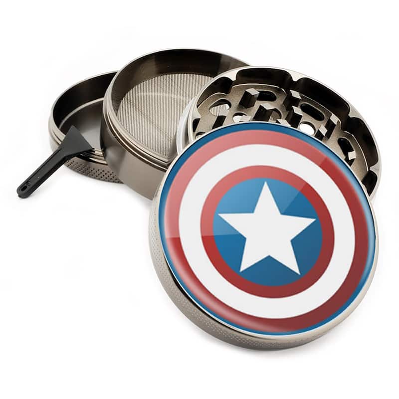 Superhero Herb Griders with Bonus Scraper, 4pc