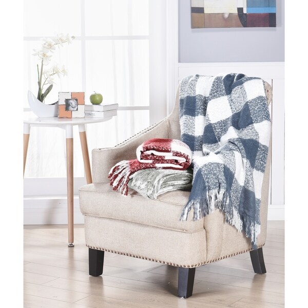 Brielle Faux Mohair Soft Luxury Throw