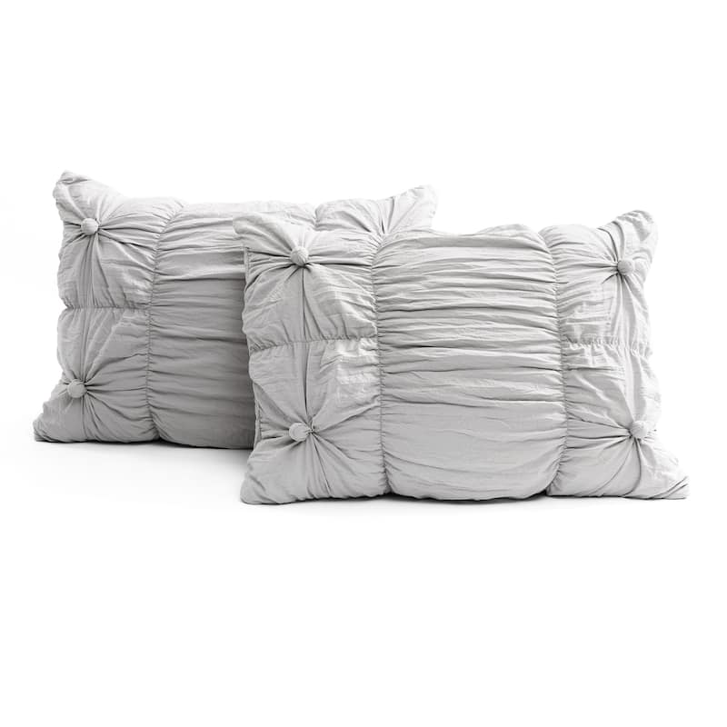 Lush Decor Bella Sabby Chic 3 Piece Comforter Set