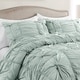 preview thumbnail 11 of 17, Lush Decor Bella Sabby Chic 3 Piece Comforter Set