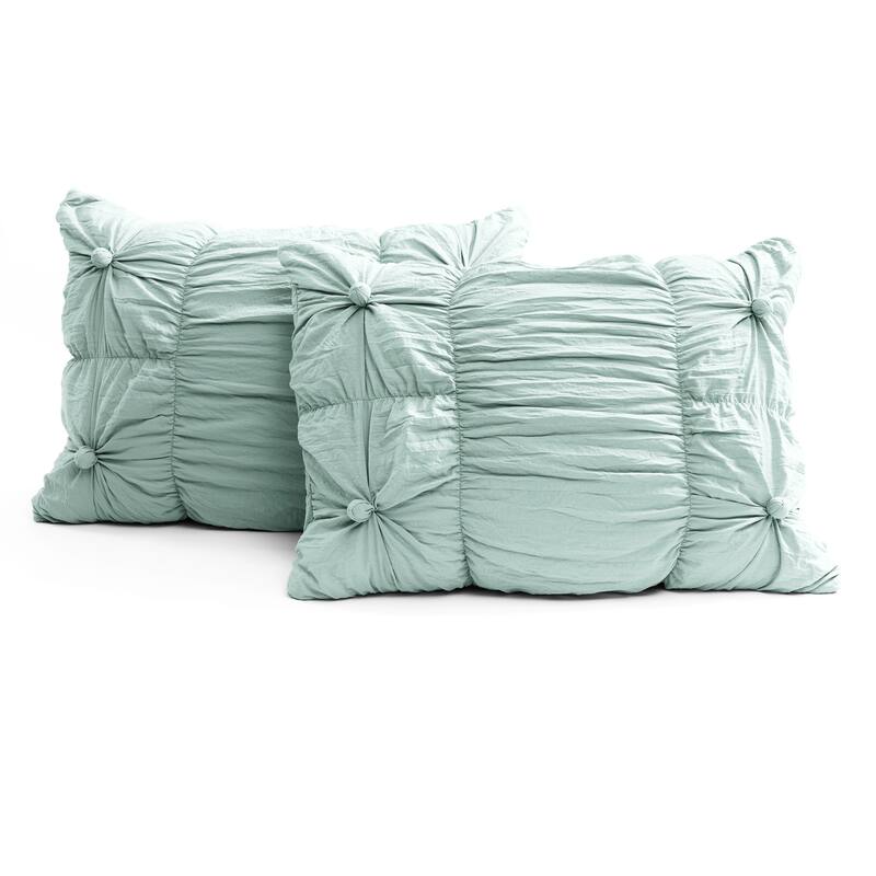Lush Decor Bella Sabby Chic 3 Piece Comforter Set