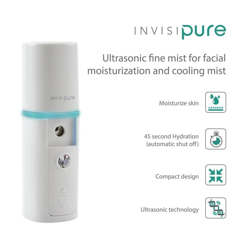 InvisiPure Ultrasonic Personal Mini Nano Mist Sprayer