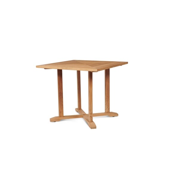 shop avery outdoor square teak dining table free shipping today avery table