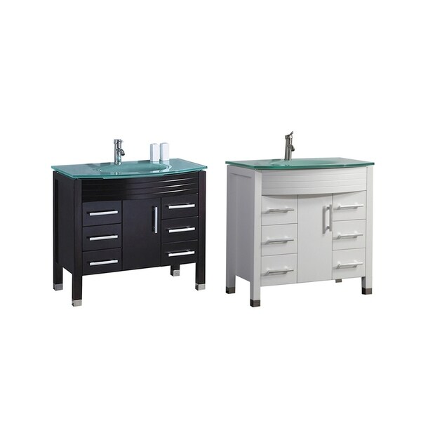 Fort 36-inch Single Sink Modern Bathroom Vanity