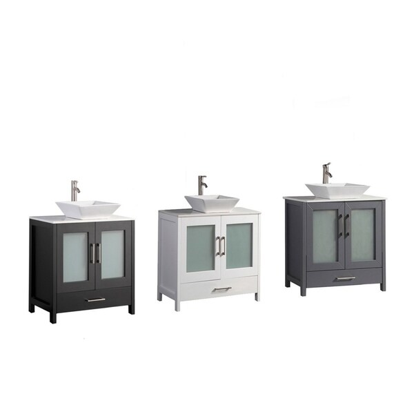 Dijon 24-inch Single Sink Modern Bathroom Vanity