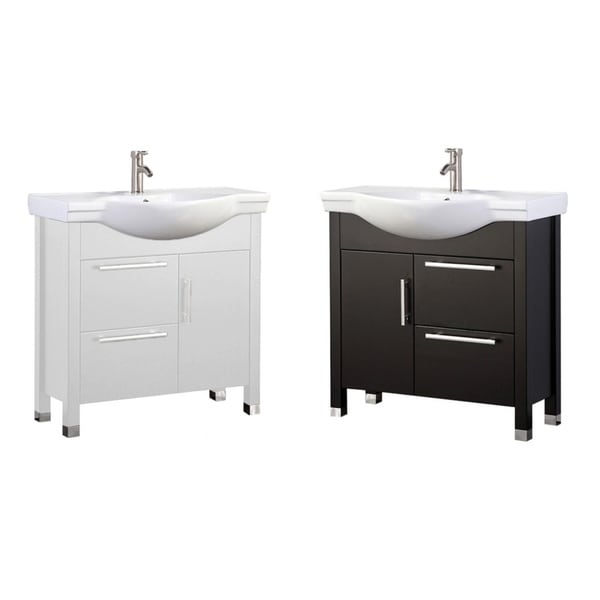 Pau 36-inch Single Sink Modern Bathroom Vanity