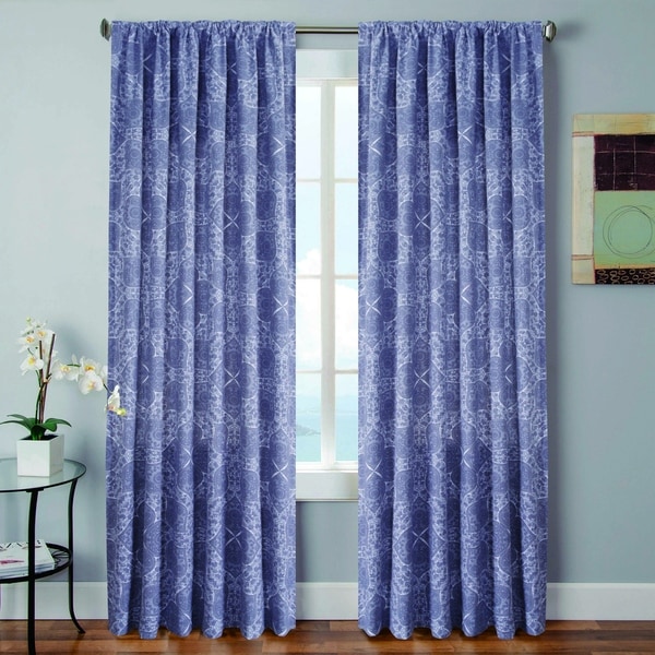 Vera Tarah 96 Inch Curtain Panel Pair 52x96 Free Shipping Vera Tarah 96 Inch Curtain Panel Pair 52x96