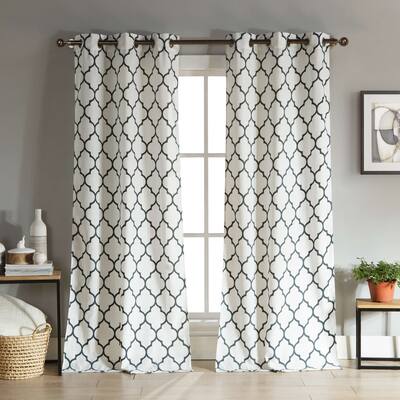 Duck River Mason Linen Look Curtain Panel Pair