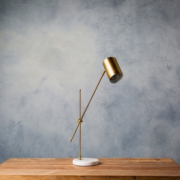Cerrin 24 in. Gold Modern Table Lamp