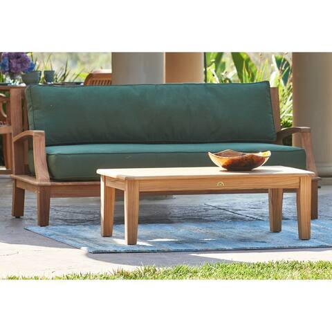 Grande Outdoor Teak Lounge Sofa