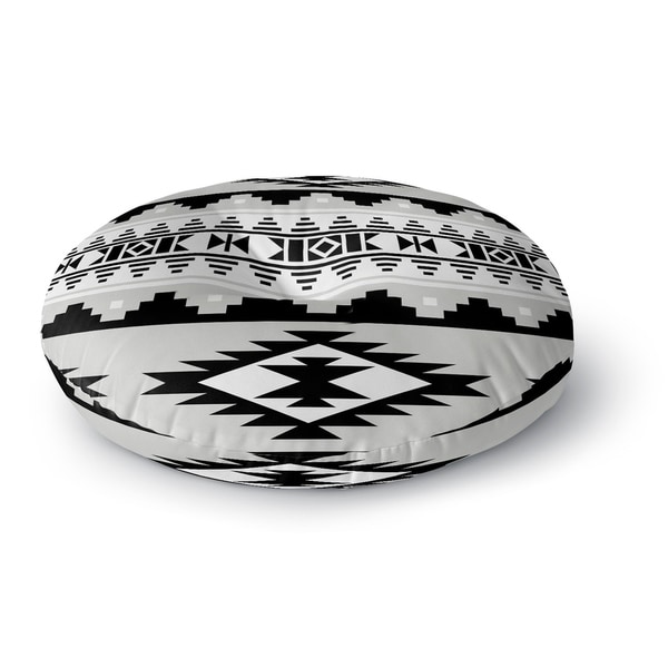 Kavka Designs Cherokee Grey Floor Pillow