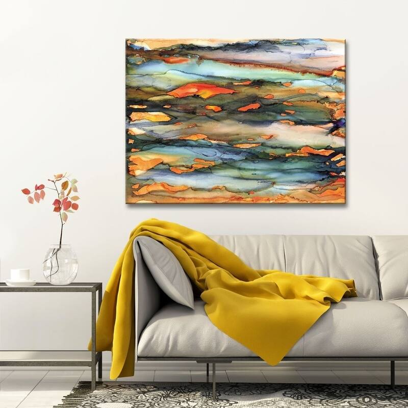 Ready2HangArt 'Methane' Abstract Canvas Wall Art