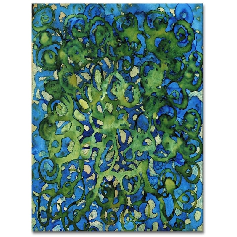 Ready2HangArt 'Water Vines' Abstract Canvas Wall Art