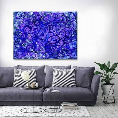 Ready2HangArt 'The Wizard' Abstract Canvas Wall Art