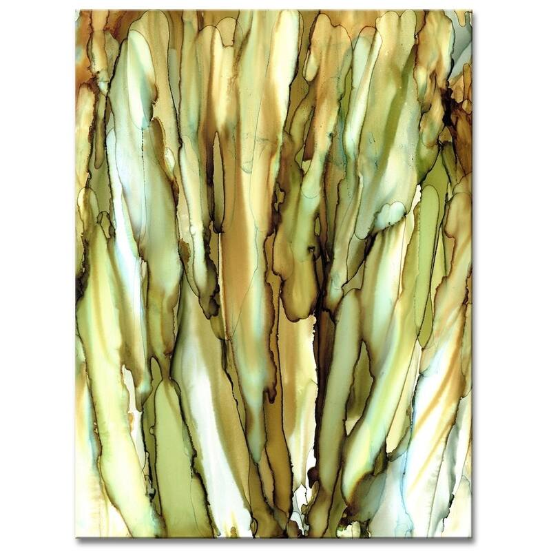 Ready2HangArt 'Cattails' Abstract Canvas Wall Art