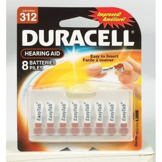 Duracell Hearing Aid Battery 312 1.4 volts 8 pk - Bed Bath &amp; Beyond ...