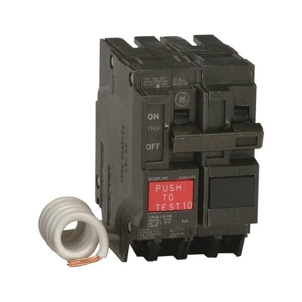 GE Double Pole 20 amps Circuit Breaker With Self Test - Bed Bath ...