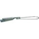 Gampak Sigma Wedge Clamp Connector Silver 4-1/0 in. Dia.