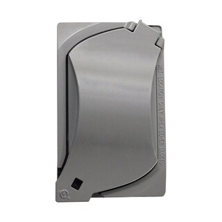 Sigma Rectangle Aluminum Universal Cover For Wet Locations Bronze