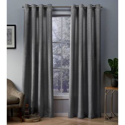 Buy Grey Silk Curtains Drapes Online At Overstock Our Best