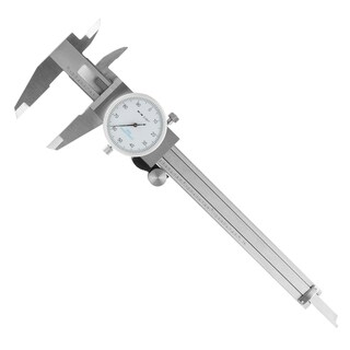 Dial Caliper - Stainless Steel And Shock Proof Tool With Plastic Carry 