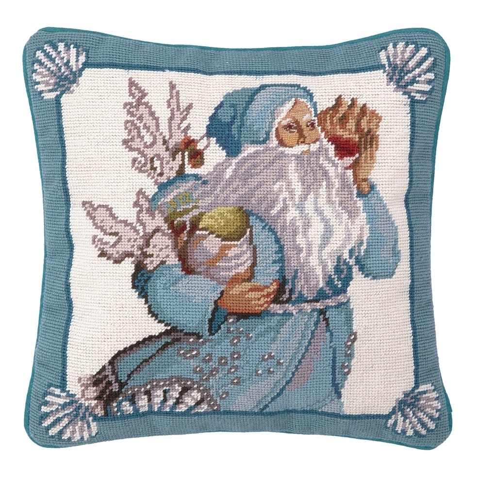 Magnolia 18 x 28 Needlepoint Pillow NCU-100