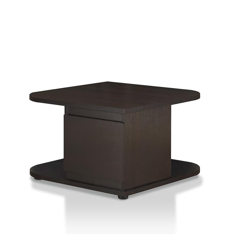 Lenya Contemporary Brown 31-inch 2-Open Shelf Coffee Table by Furniture of America