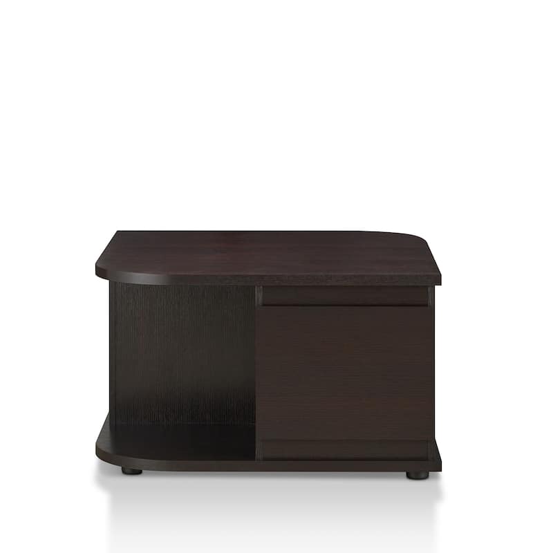 Lenya Contemporary Brown 31-inch 2-Open Shelf Coffee Table by Furniture of America