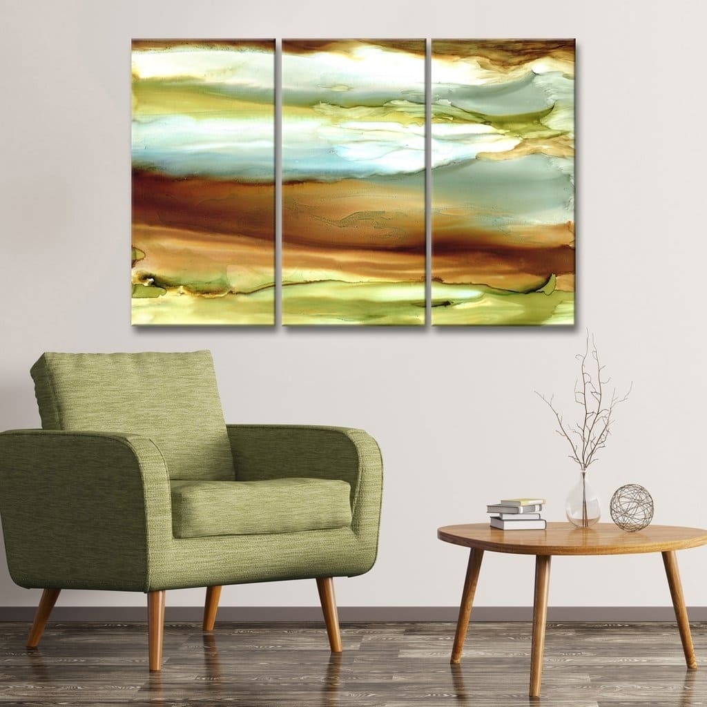 Ready2HangArt 'Jupiter' Canvas Wall Decor Set by Max+E - Brown