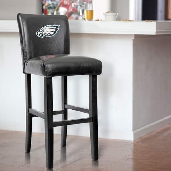 Philadelphia Eagles (Gray): Logo Pattern - NFL Peel & Stick Wallpaper 12 x 12 Sample