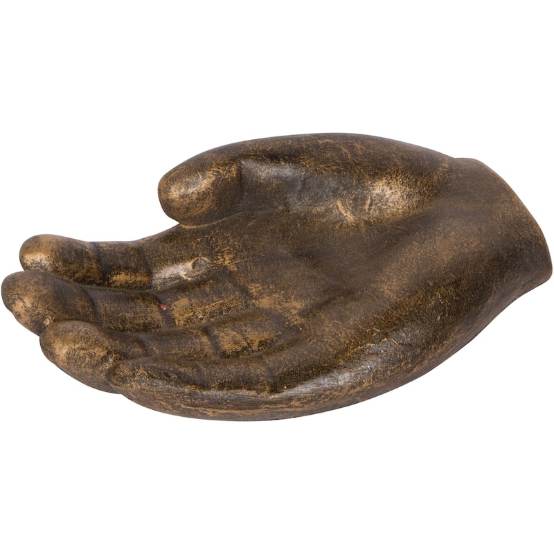 10" Hand Shaped Cigar Holder and Ashtray By EZ Drinker
