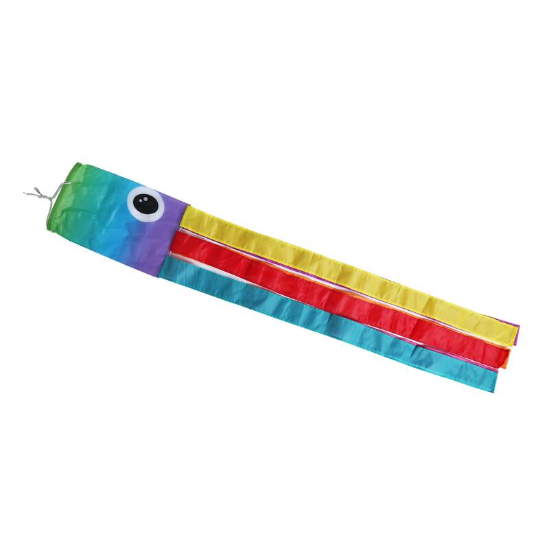 Breezy and Whimsical Octopus Windsock - 60 Inches - Blows in the wind By Trademark Innovations