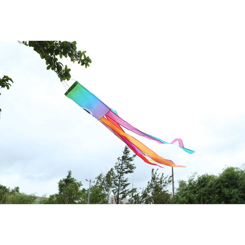 Breezy and Whimsical Octopus Windsock - 60 Inches - Blows in the wind By Trademark Innovations