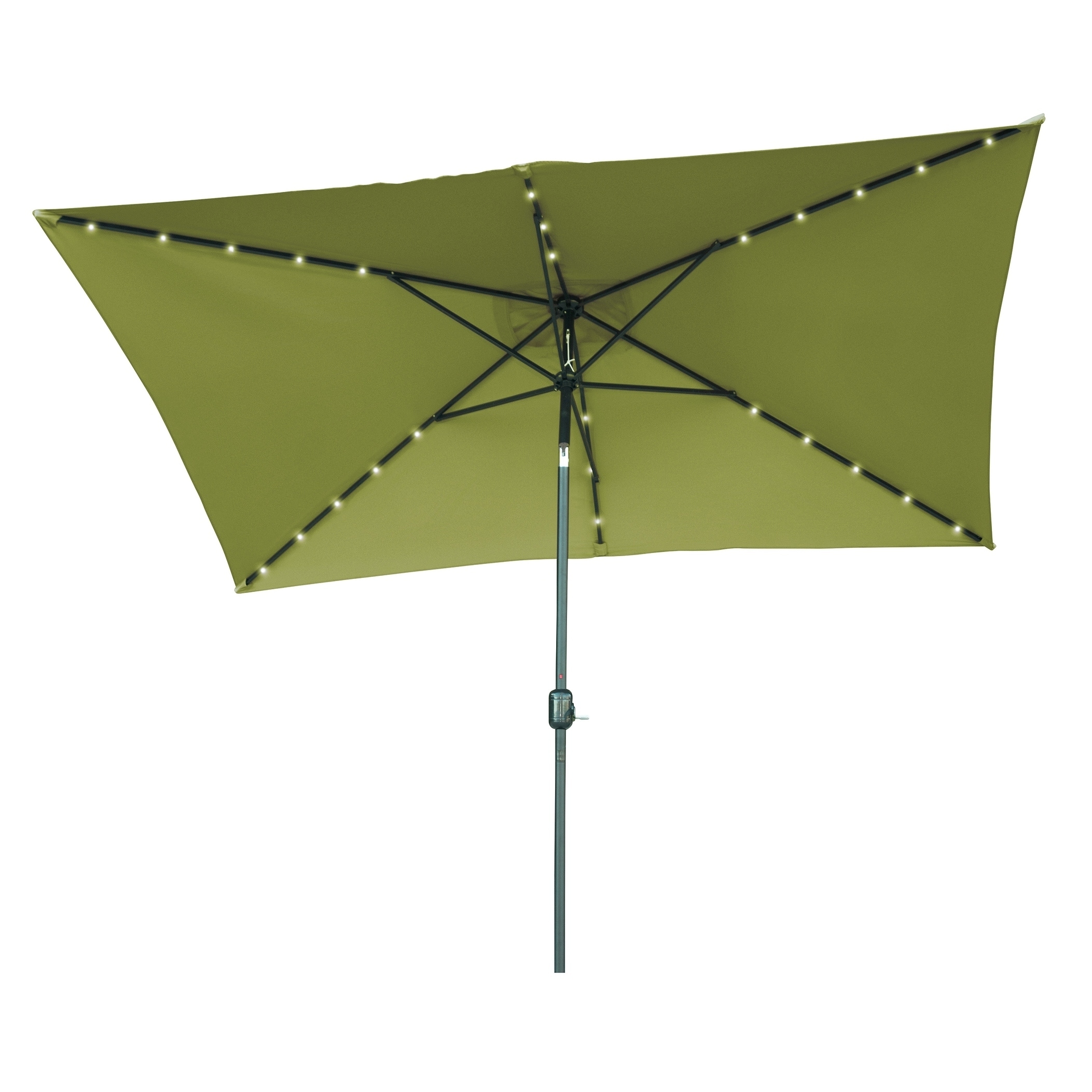 Green Patio Umbrella With Lights Cinici Green Patio Umbrella With Lights Cinici