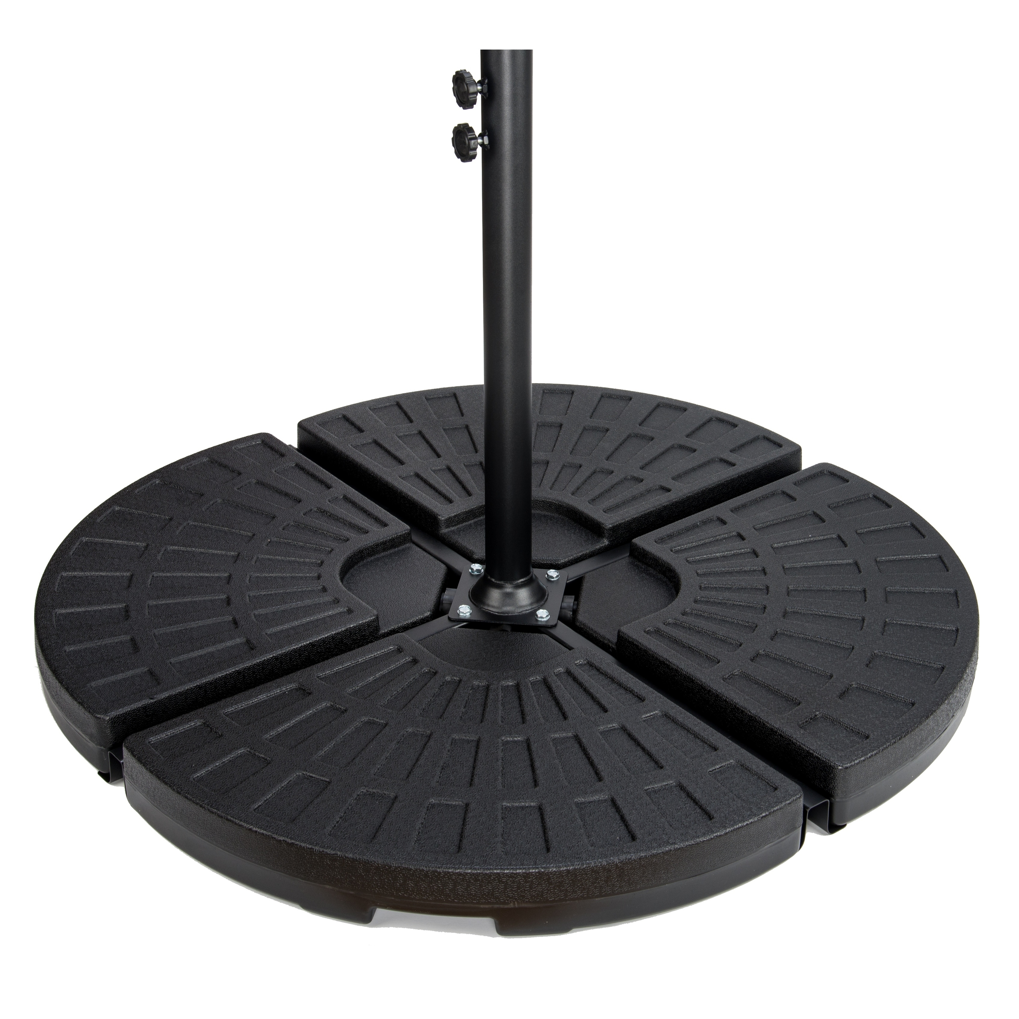 4-Piece Set Cantilever Umbrella Base Water Weights for Black | eBay