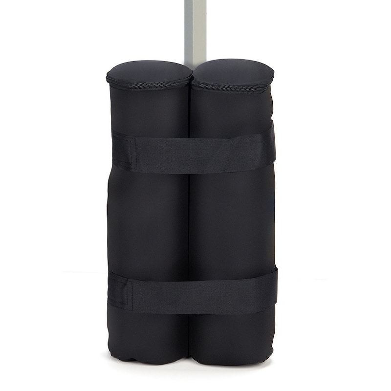 16" Tall Canopy Tent Weight Bag with Zippered Top - Set of 4 - By Trademark Innovations