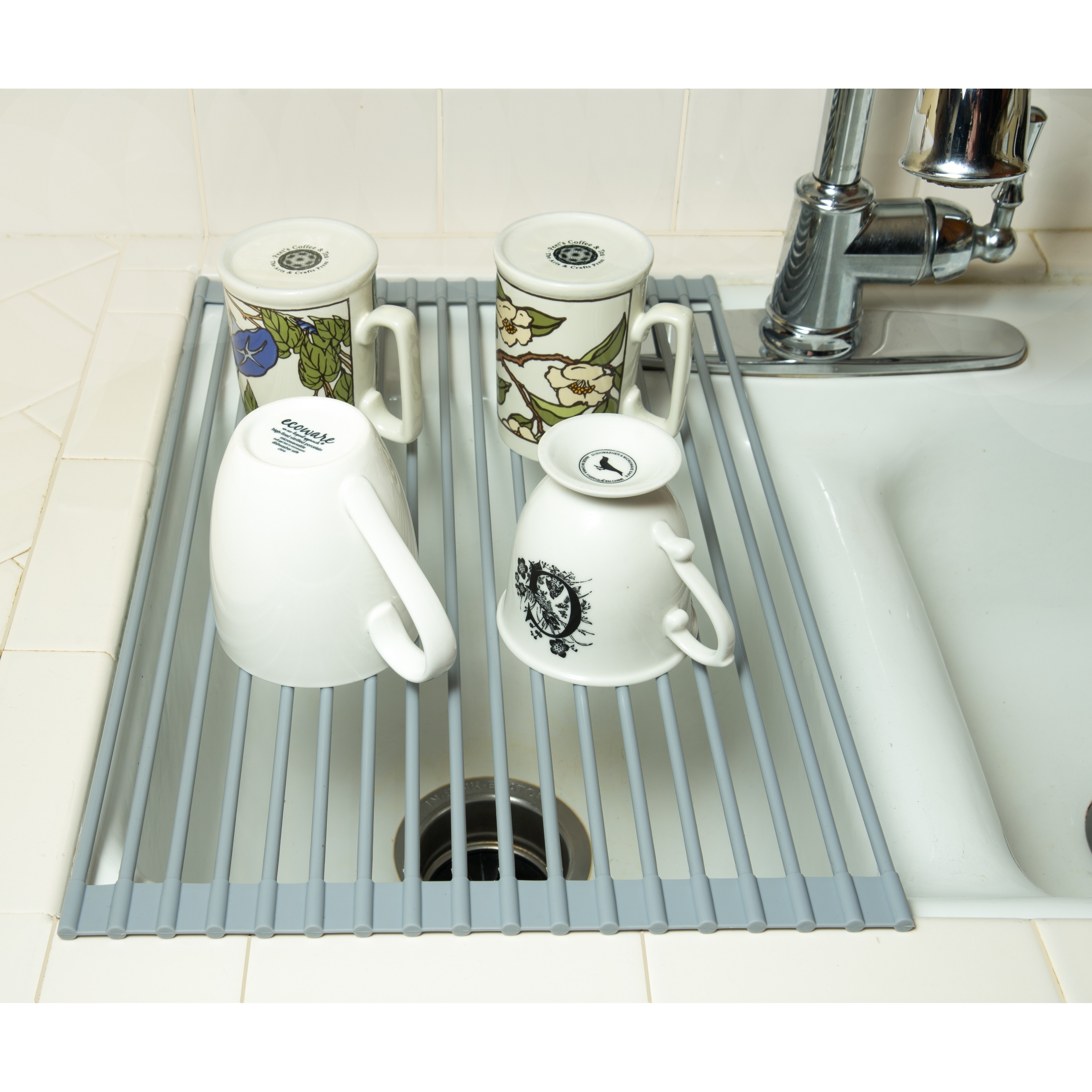 Roll-Up Over-The-Sink Dish Rack