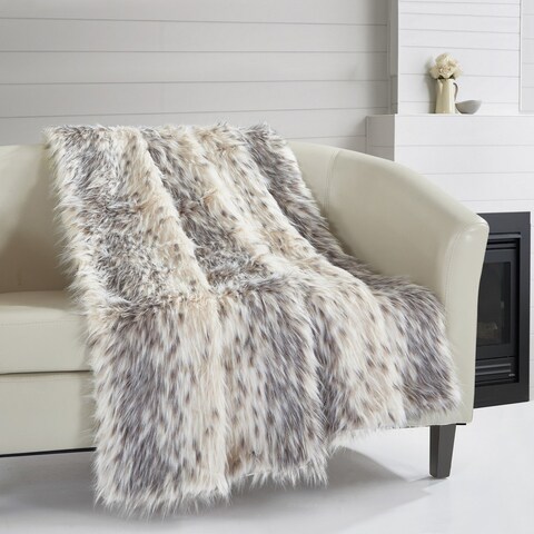 Chic Home Alden Faux Fur Micromink Throw Blanket