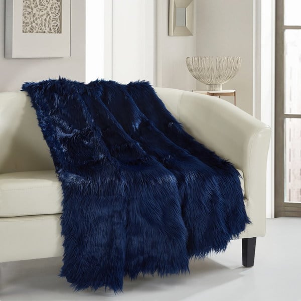 Chic Home Ruffa Faux Fur Ultra Plush Micromink Throw - On Sale - Bed Bath &  Beyond - 18104989