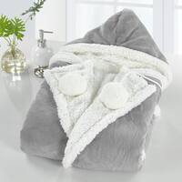 Nestl Warm Oversized Unisex Wearable Blanket Hoodie - Reversible