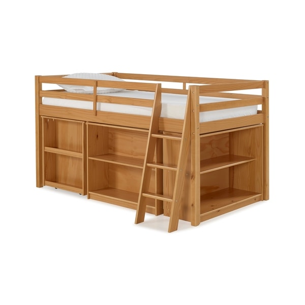 loft bed with pull out desk