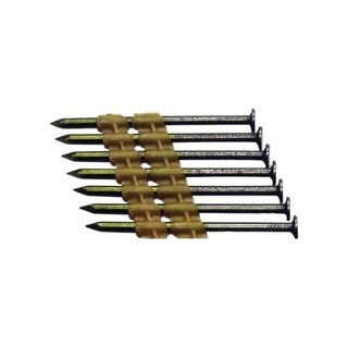 National Nail Pro-Fit 3-1/4 in. L .131 Ga. Brite Plastic Strip Framing Nails 2000 pk