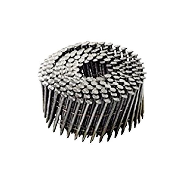 National Nail Pro-Fit 3-1/4 in. L .131 Ga. Electrogalvanized Coil Framing Nails 2500 pk