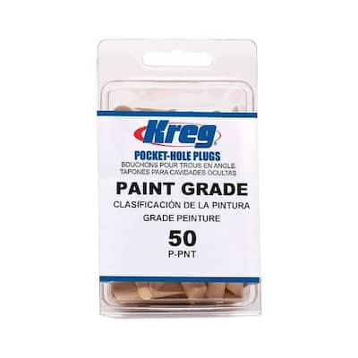 Kreg Paint Grade Wood Plugs 50 count