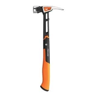 Fiskars IsoCore 22-oz Milled Face Steel Head Steel Framing Hammer Fiskars IsoCore 22-oz Milled Face Steel Head Steel Framing Hammer
