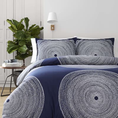 Marimekko Fokus Navy Comforter