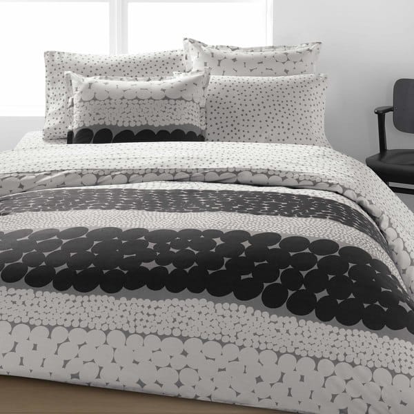 Marimekko Jurmo Gray Duvet - On Sale - Overstock - 18107048