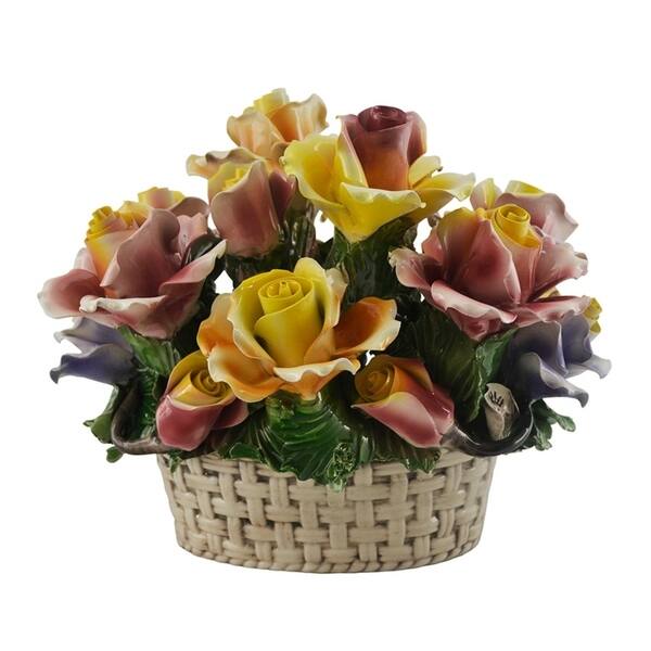 Shop Authentic Italian Capodimonte Oval Flower Basket Overstock 18107139,Smoked Ham